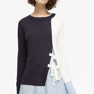 French Connection Mixed Media Sweater